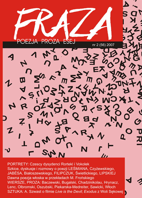 FRAZA NR 56 / 2007