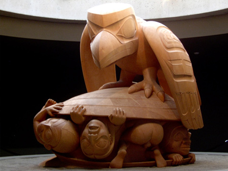Bill Reid, Stworzenie świata, Muzeum Antropologiczne w Vancouver