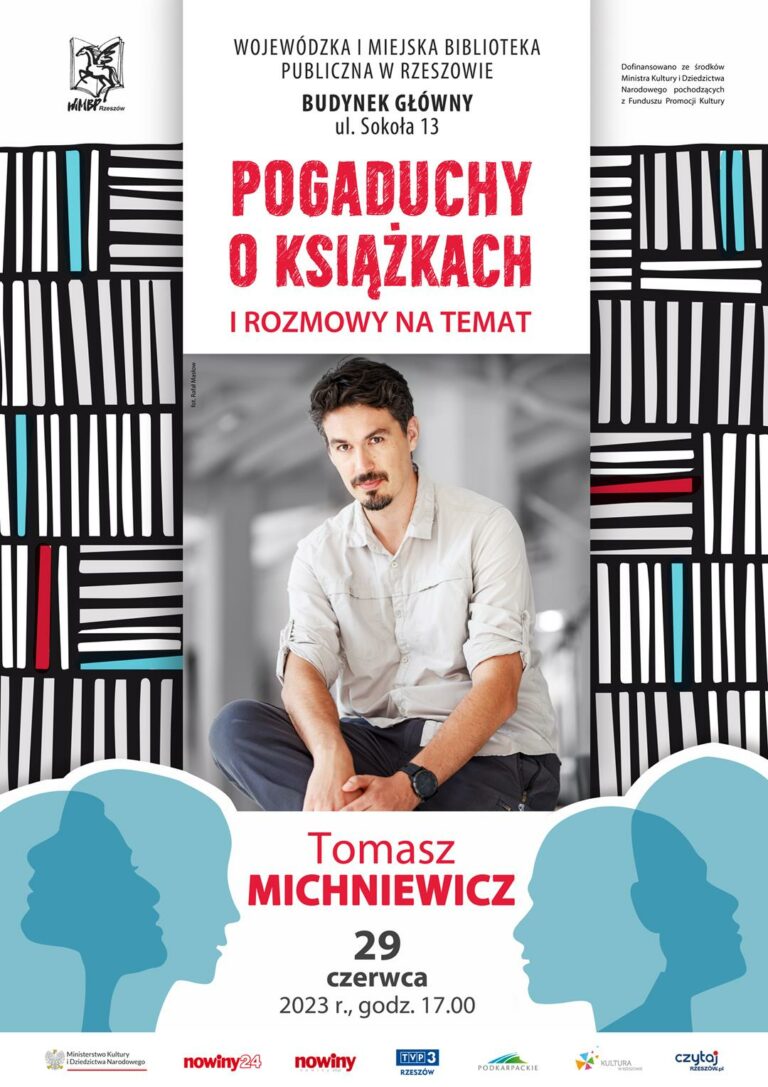 Spotkanie autorskie z Tomasz Michniewicz – dziennikarz, reportażysta, fotograf, Budynek WiMBP, ul. Sokoła 13, 29 czerwca 2023, godz. 17:00