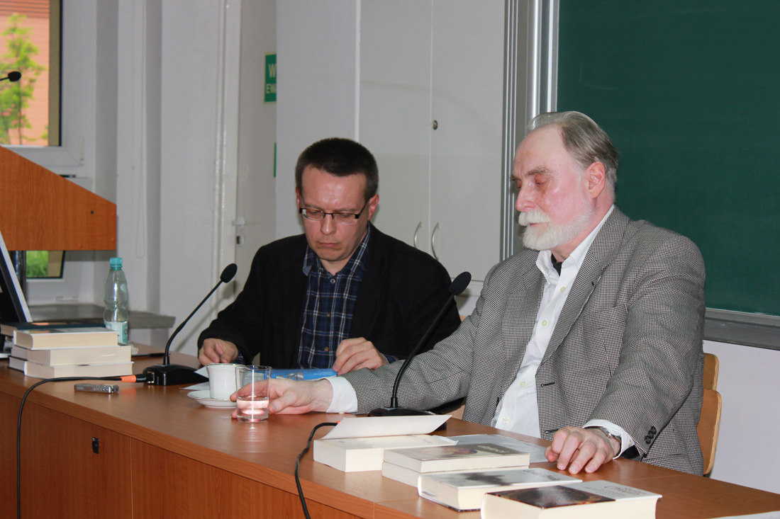 Marek Stanisz i Stefan Chwin, fot. Norbert Czuba.