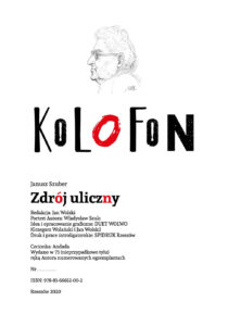 ZDRóJ ULICZNY kolofon