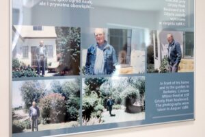 Fotografie A. Lizakowskiego z wystawy Czesław Miłosza w Ameryce