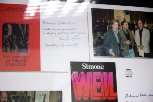 Fotografie z wystawy Czesław Miłosz w Ameryce